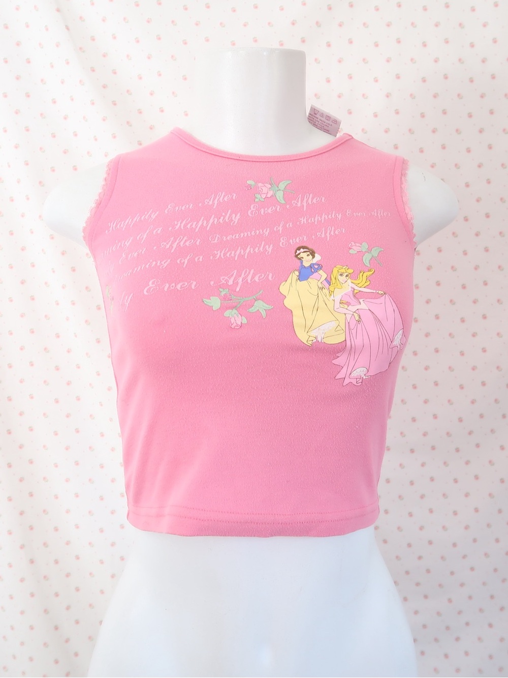 Disney Pink Princess Graphic Tank Top